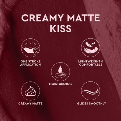 C2P Pro Matte Lip FX Long-Lasting Ultra Creamy Lipstick - Cinnamon 22