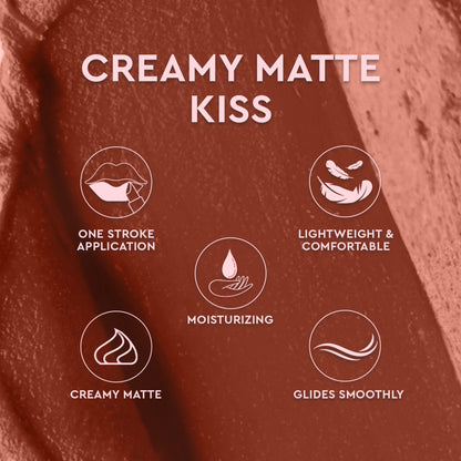 C2P Pro Matte Lip FX Long-Lasting Ultra Creamy Lipstick - Spiced Up 24