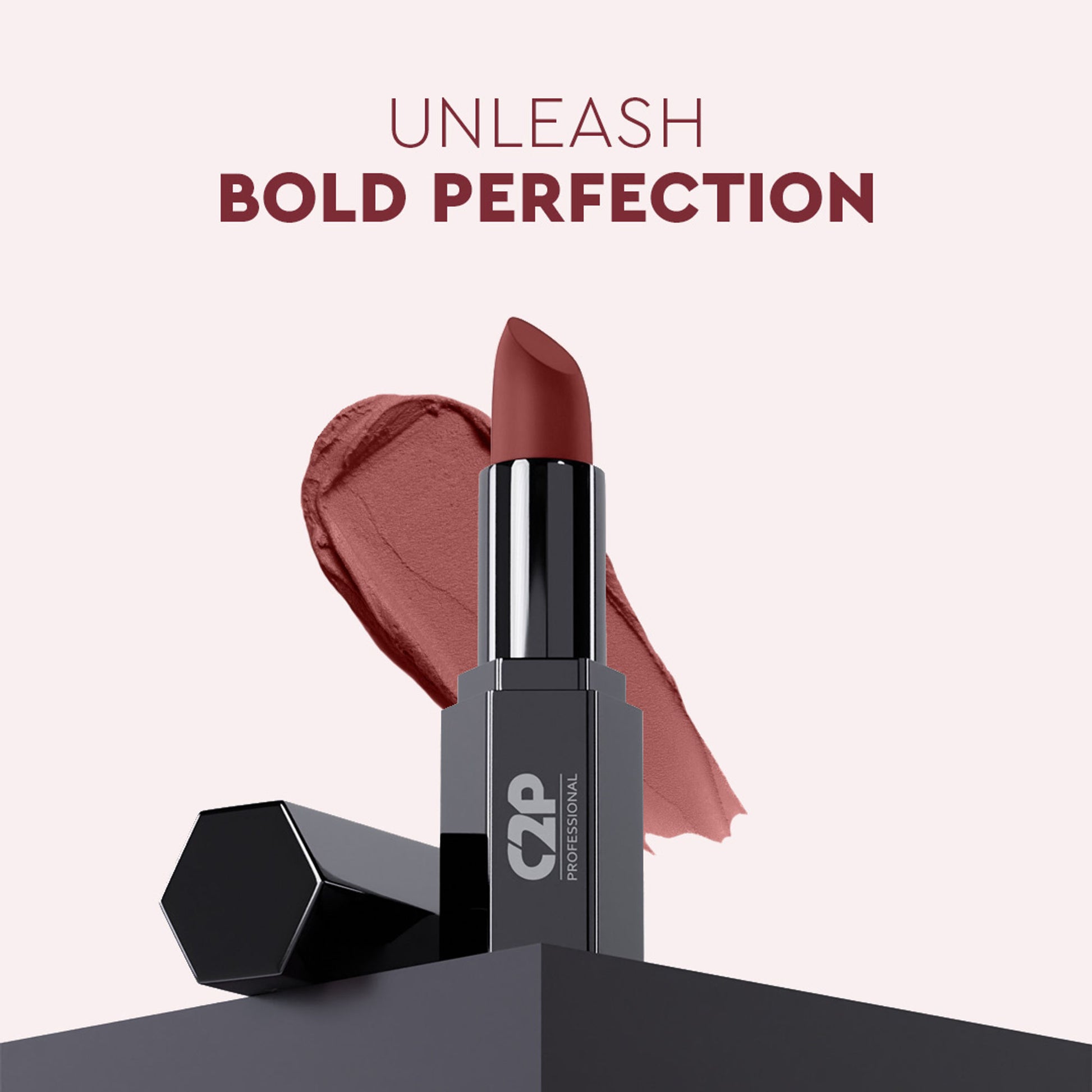 C2P Pro Matte Lip FX Long-Lasting Ultra Creamy Lipstick - Dare 26