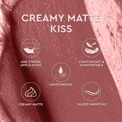 C2P Pro Matte Lip FX Long-Lasting Ultra Creamy Lipstick - Dare 26
