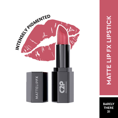 C2P Pro Matte Lip FX Long-Lasting Ultra Creamy Lipstick - Barely There 31