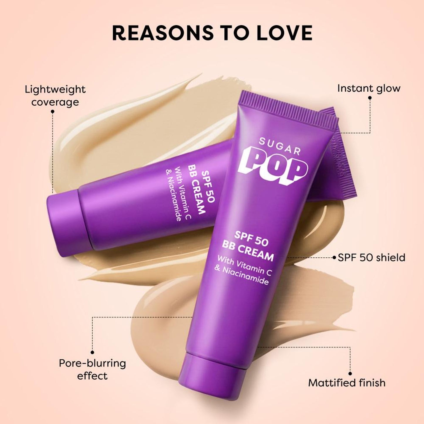 SUGAR POP SPF 50 BB Cream - 01 Sand