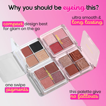 Insight Cosmetics Ready Set Glam Eyeshadow Palette - Corporate Calm