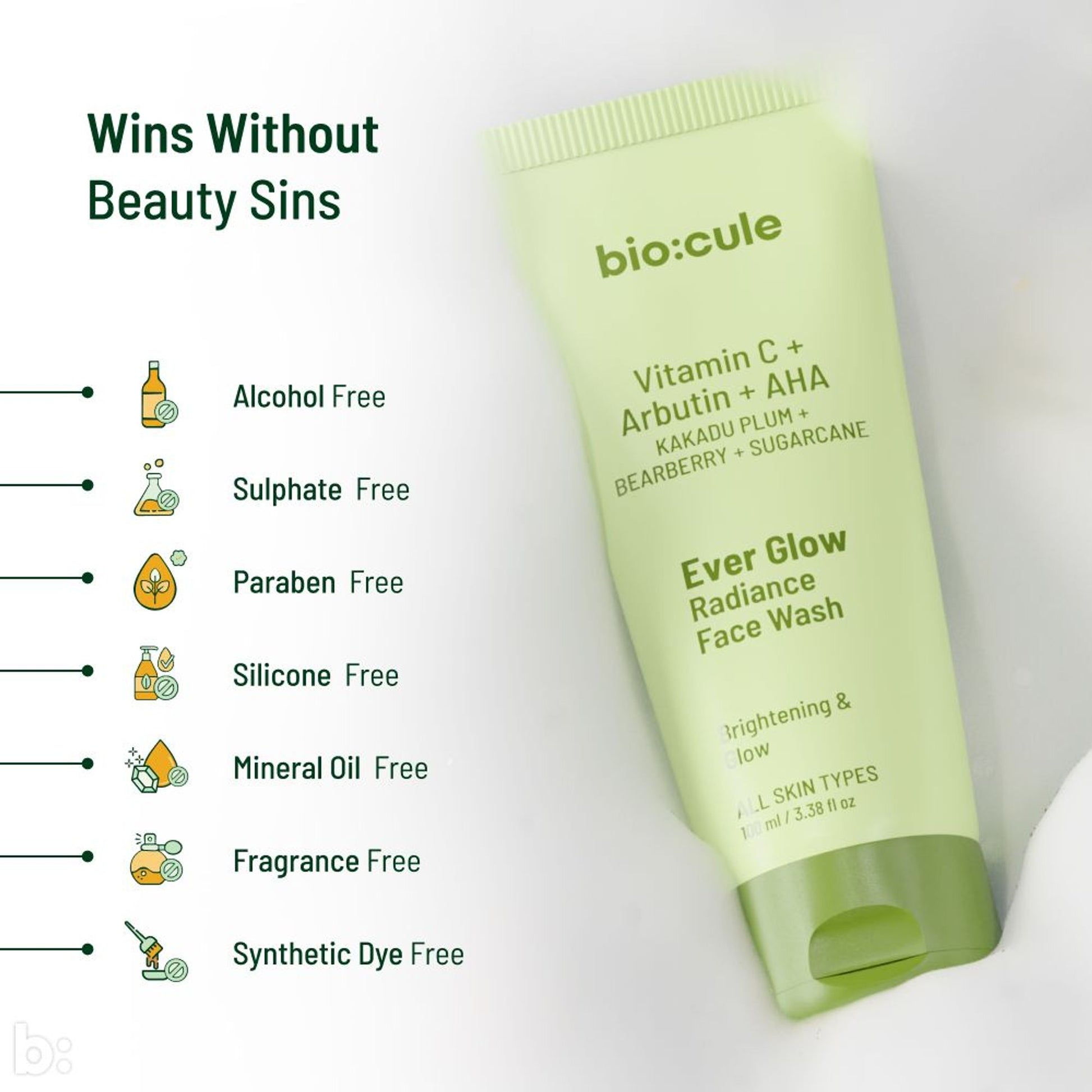 Biocule Ever Glow Radiance Face Wash