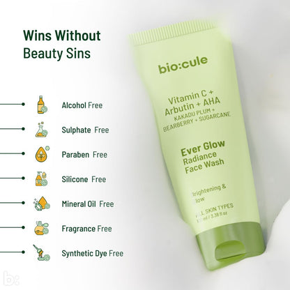 Biocule Ever Glow Radiance Face Wash