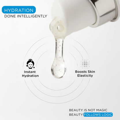 SKINQ Hydrate Serum with Hyaluronic Acid for Dry, Dehydrated Skin, Lightweight & Non-sticky