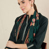 Dhiyona IE Women Embroidered Regular Kurta with Trousers & Dupatta