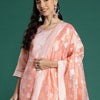 Dhiyona IE Woven Design Kurta With Trousers & Dupatta