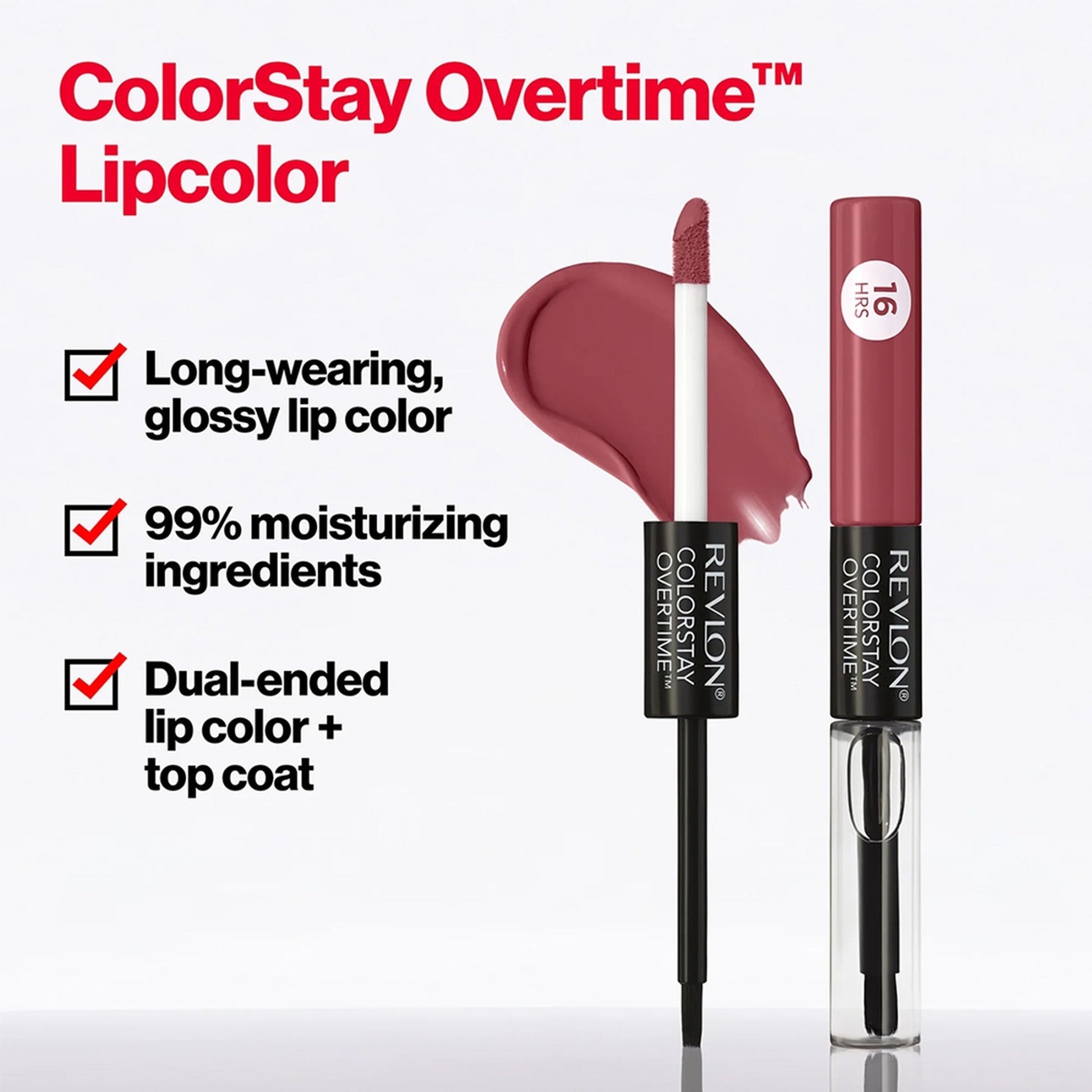 Revlon ColorStay Overtime Lipcolor - Limitless Black Cherry
