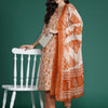 Dhiyona IE Floral Printed Gotta Patti Pure Cotton Kurta With Trousers & Dupatta