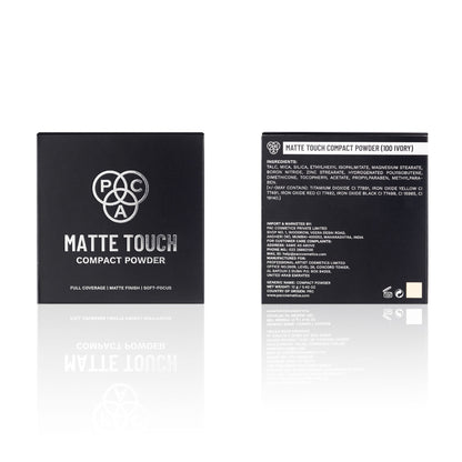 PAC Studio Matte Touch Compact Powder - 100 Ivory