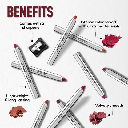 Renee Cosmetics Colorlock Transfer Not Crayon - 02 Grace