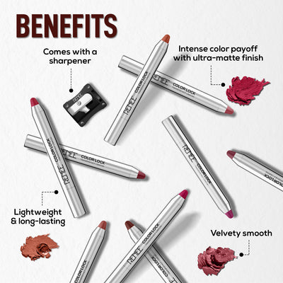 Renee Cosmetics Colorlock Transfer Not Crayon - 09 Desire