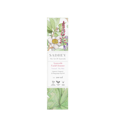 SADHEV Ayurvedic Facial Cleanser Normal - Dry Skin