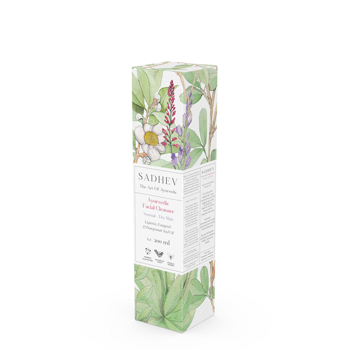 SADHEV Ayurvedic Facial Cleanser Normal - Dry Skin