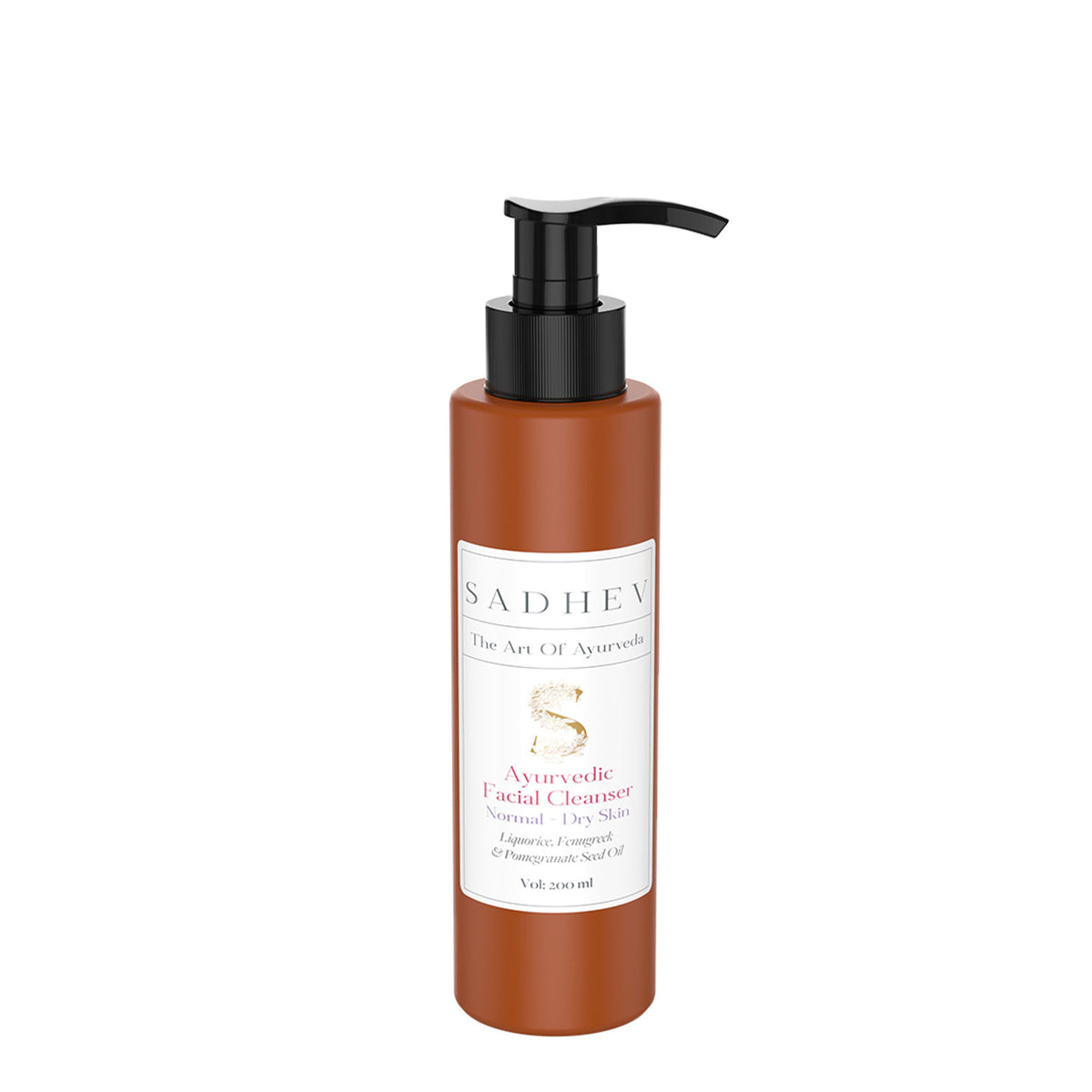 SADHEV Ayurvedic Facial Cleanser Normal - Dry Skin