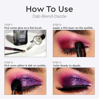 C2P Pro Uptown Loose Glitter for Eye Makeup Highly Pigmented Eyeshadow Powder - Catwalk 44