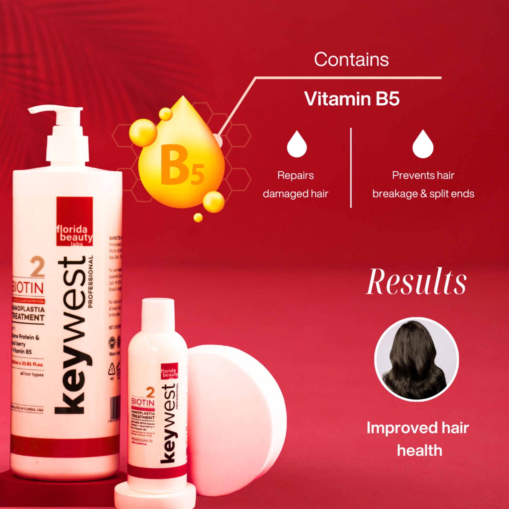 Keywest Professional Biotin Nutrition Nanoplastia Treatment
