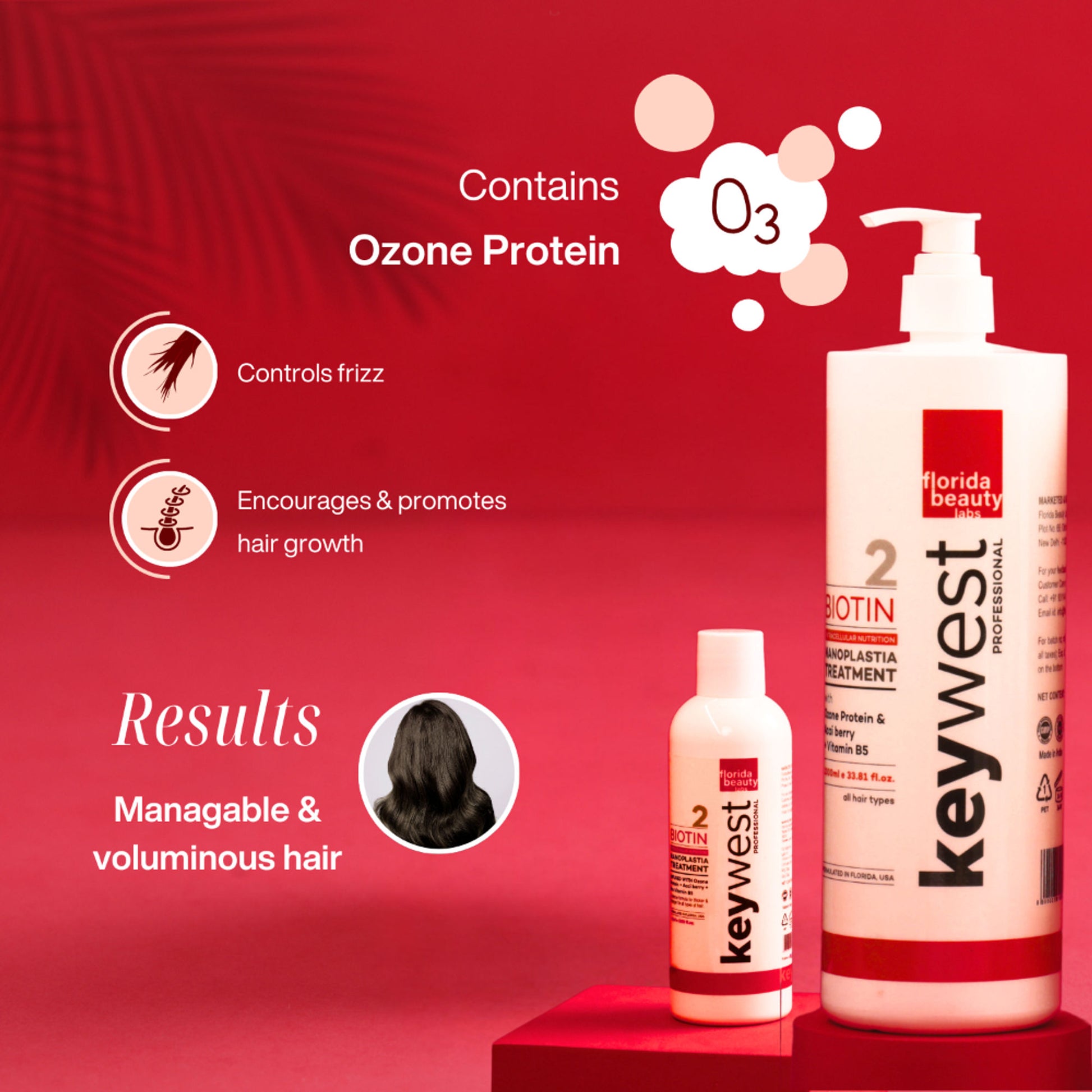 Keywest Professional Biotin Nutrition Nanoplastia Treatment
