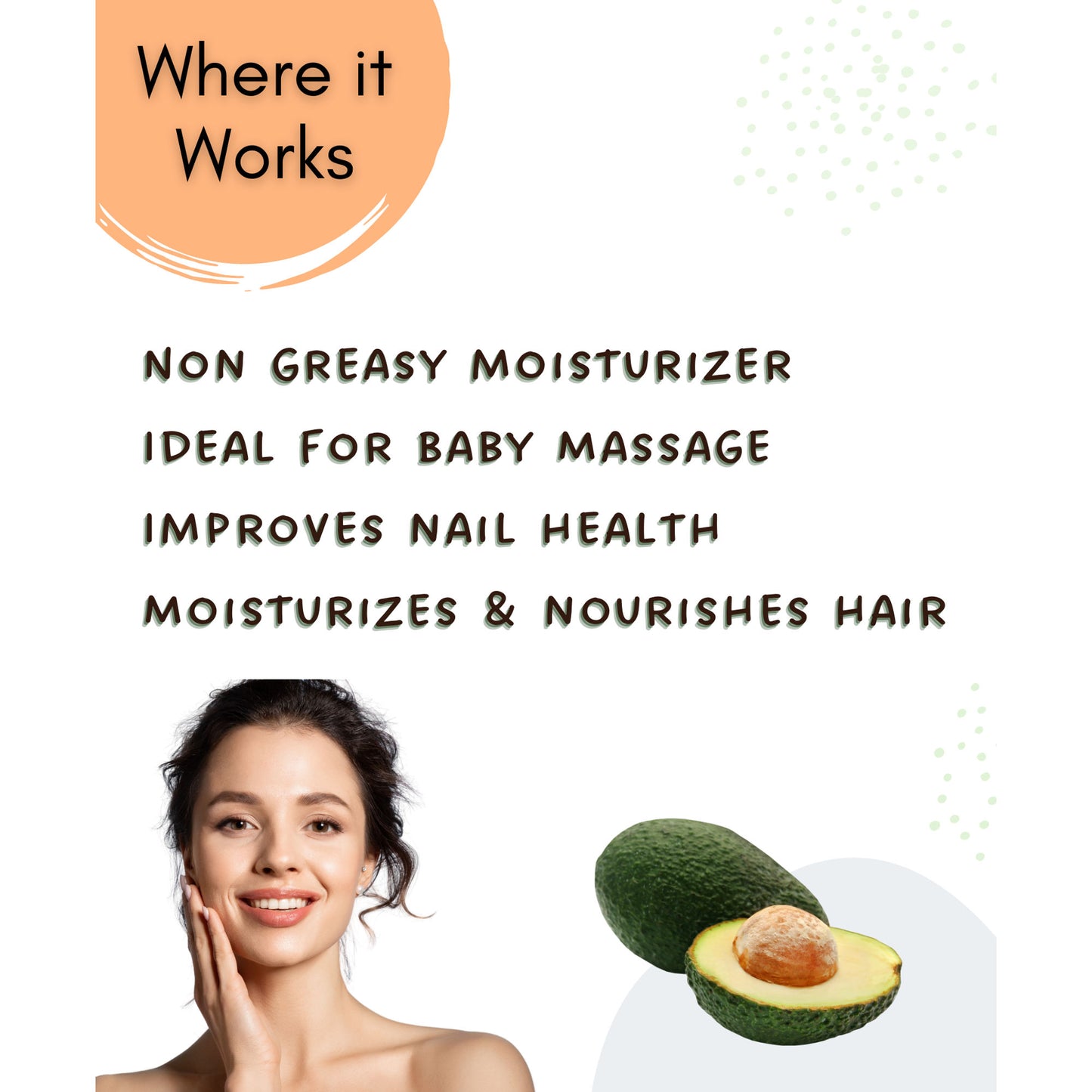 Mystiq Living Avocado Oil For Hair, Face Oil, Skin & Body Massage | Pure & Organic Cold Pressed