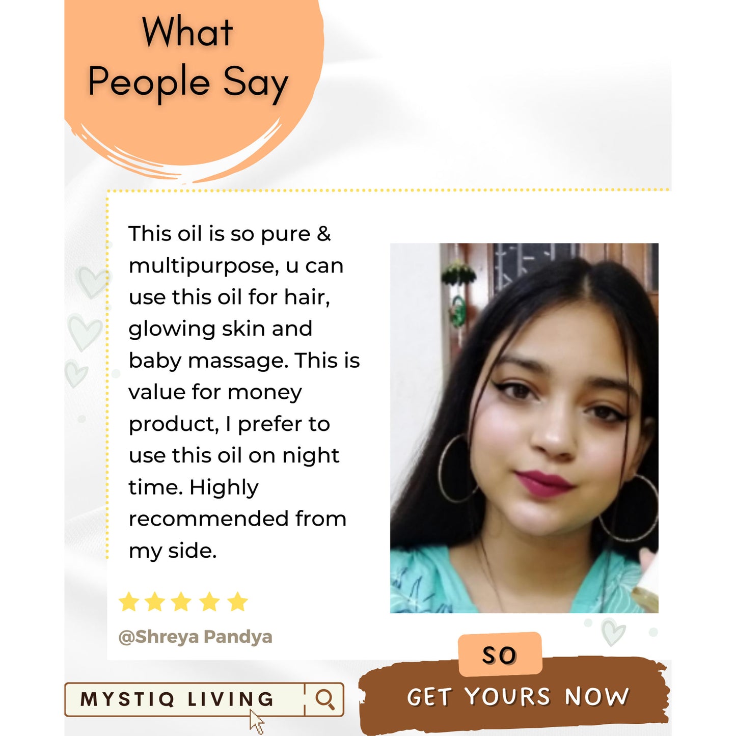 Mystiq Living Avocado Oil For Hair, Face Oil, Skin & Body Massage | Pure & Organic Cold Pressed
