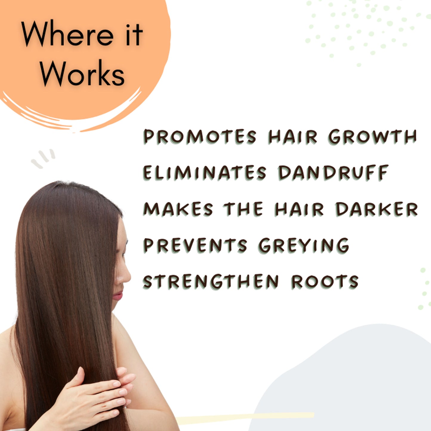 Mystiq Living Maha Bhringraj Oil for Hair Growth, Herbal Hair Oil with 9 Herbs