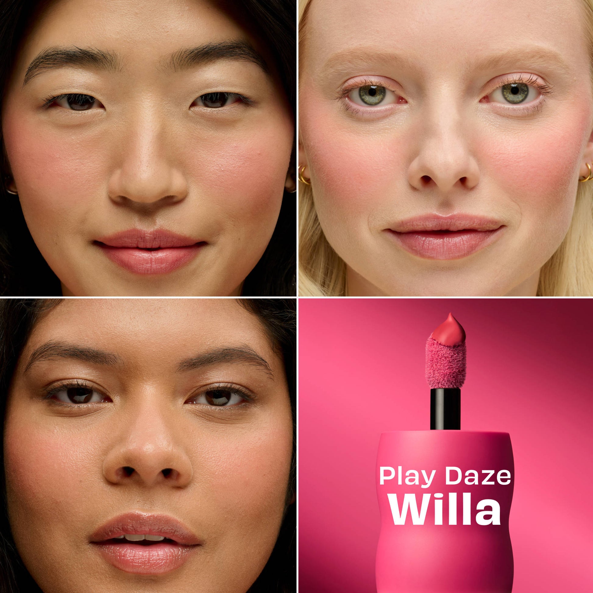 Benefit Cosmetics Play Daze Airy Liquid Blush - Willa Soft Neutral-Rose