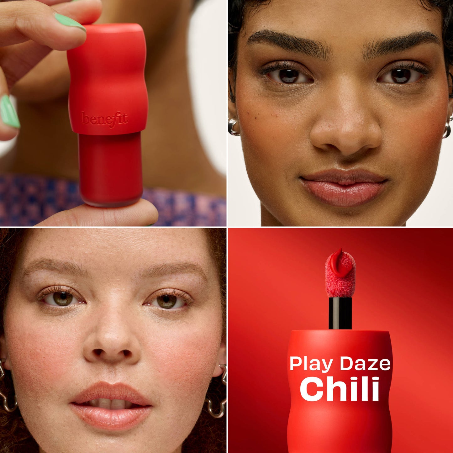 Benefit Cosmetics Play Daze Airy Liquid Blush - Chili Coral-Orange