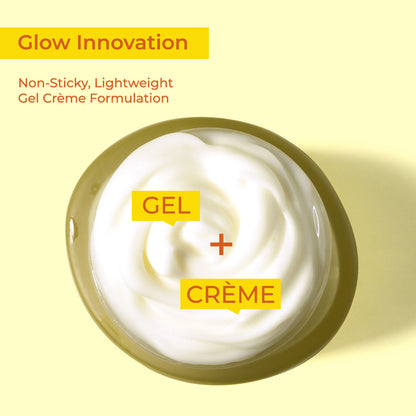 Lotus Herbals Whiteglow Vitamin C Radiance Gel Face Cream SPF 20, Reduces Dark Spots & Paraben-Free