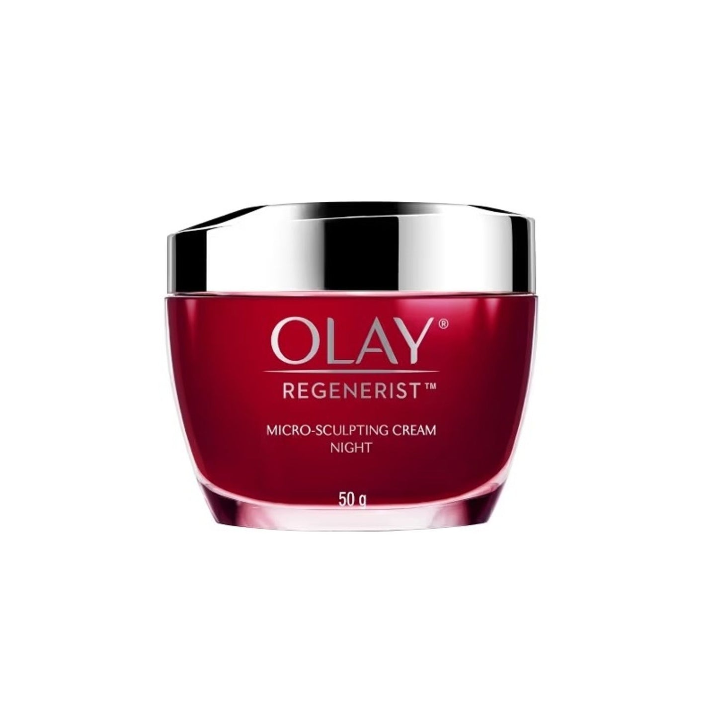Olay Regenerist Micosculpting Night Cream For Plump Bouncy Skin With Hyaluronic Acid & Niacinamide