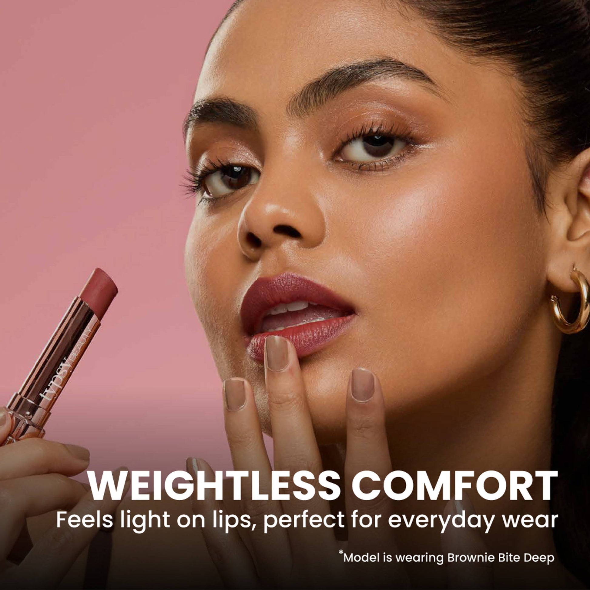 Typsy Beauty Chocokiss Duo Set Of 2 - Pink Praline And Brownie Bite Medium