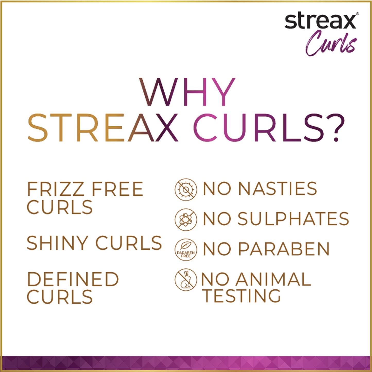 Streax Curls Styling Cream Sulphate And Paraben Free