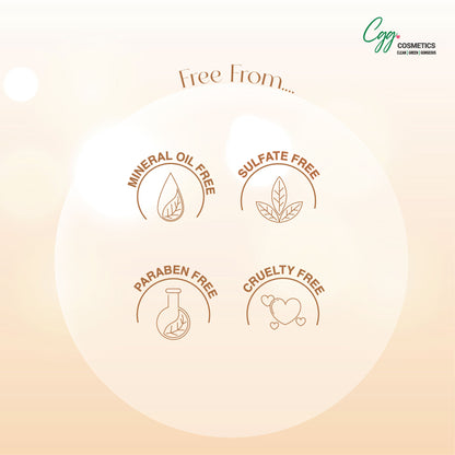 CGG Cosmetics Warm Vanilla Sugar Scrub + Free Strawberry Lip Scrub