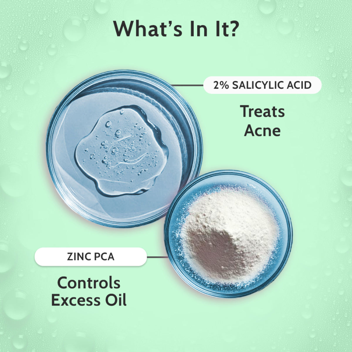 Chemist at Play 2% Salicylic Acid Face Serum for acne and oil control, featuring a dropper applicator and clear bottle.