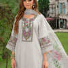 Dhiyona IE Women Floral Embroidered Kurta with Trousers & Dupatta