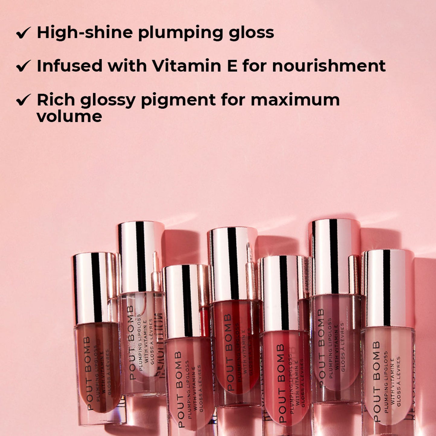 Makeup Revolution Pout Bomb Plumping Gloss - Glaze