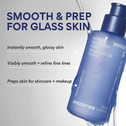 Innisfree Retinol Green Tea Pdrn Skinbooster Toner