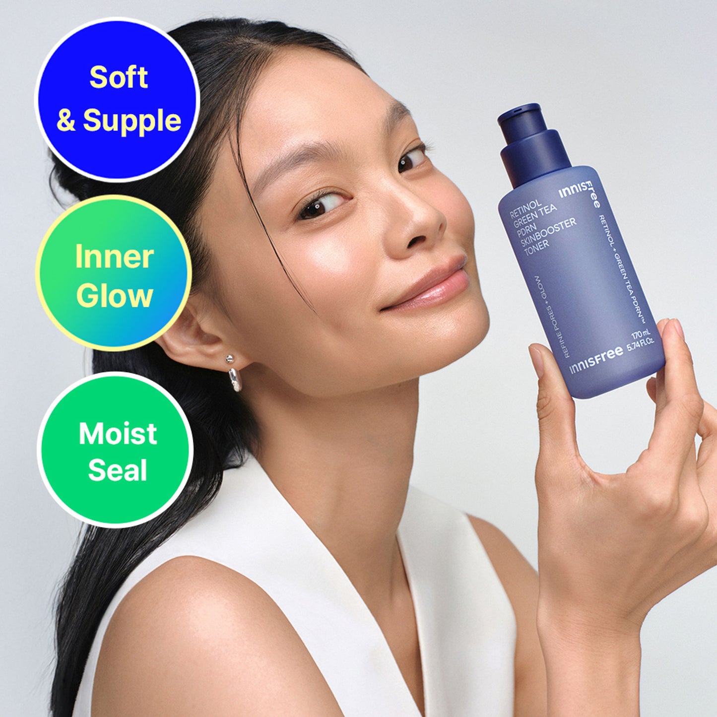 Innisfree Retinol Green Tea Pdrn Skinbooster Toner