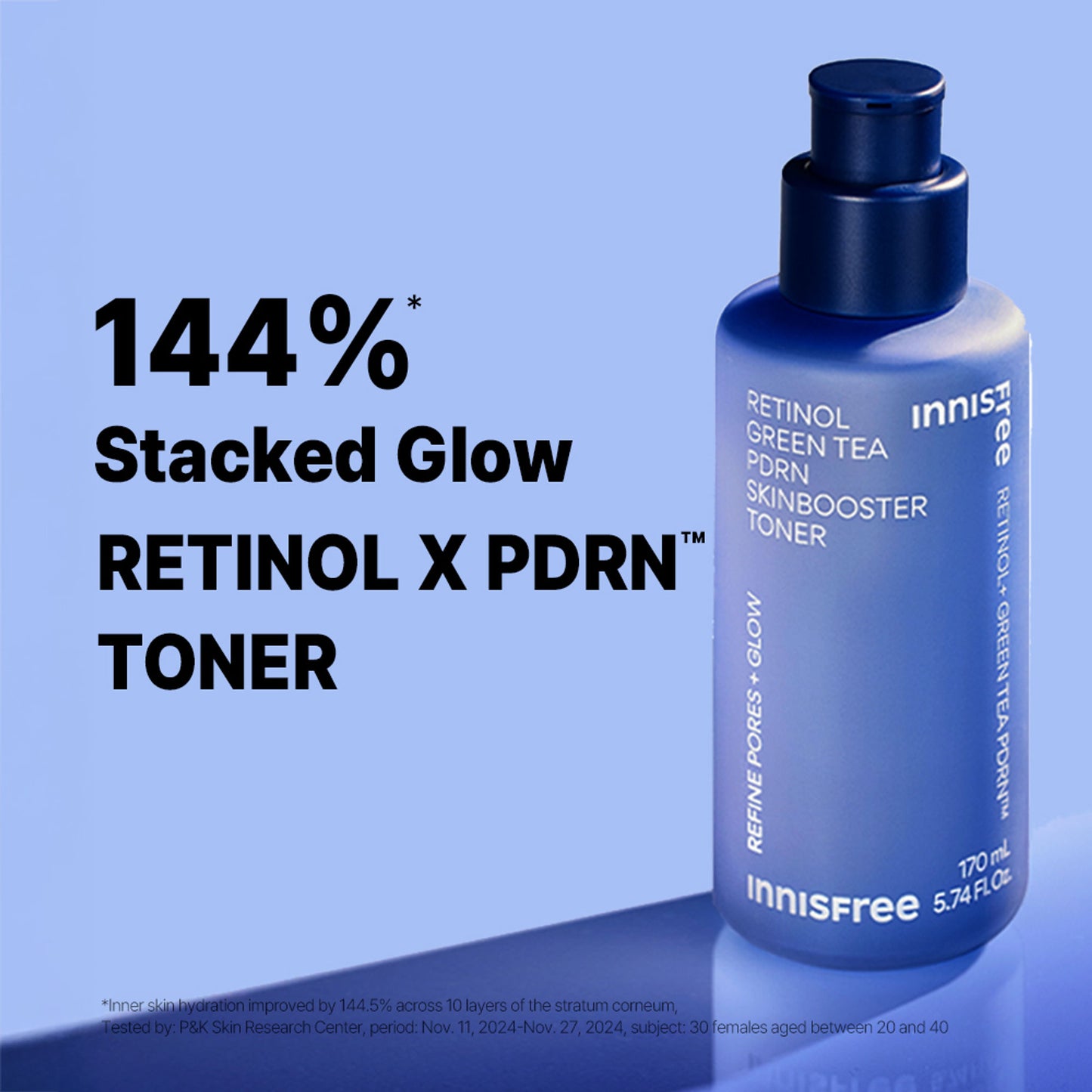 Innisfree Retinol Green Tea Pdrn Skinbooster Toner