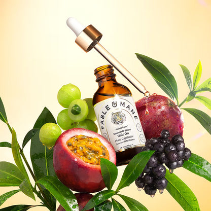 Fable & Mane Mahamane Smooth & Shine Hair Oil