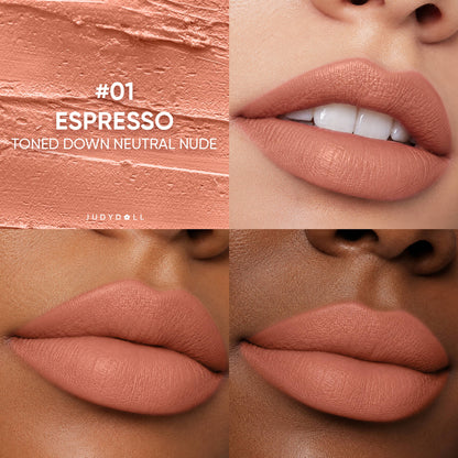 JUDYDOLL Soft Matte Lipstick - 01 Espresso