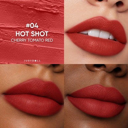 JUDYDOLL Soft Matte Lipstick - 04 Hot Shot