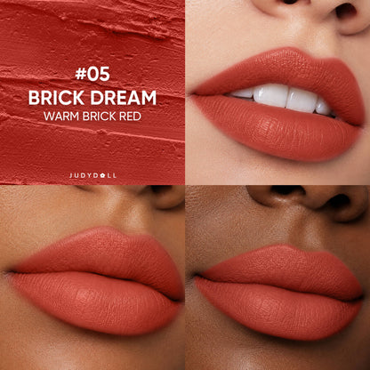 JUDYDOLL Soft Matte Lipstick - 05 Brick Dream