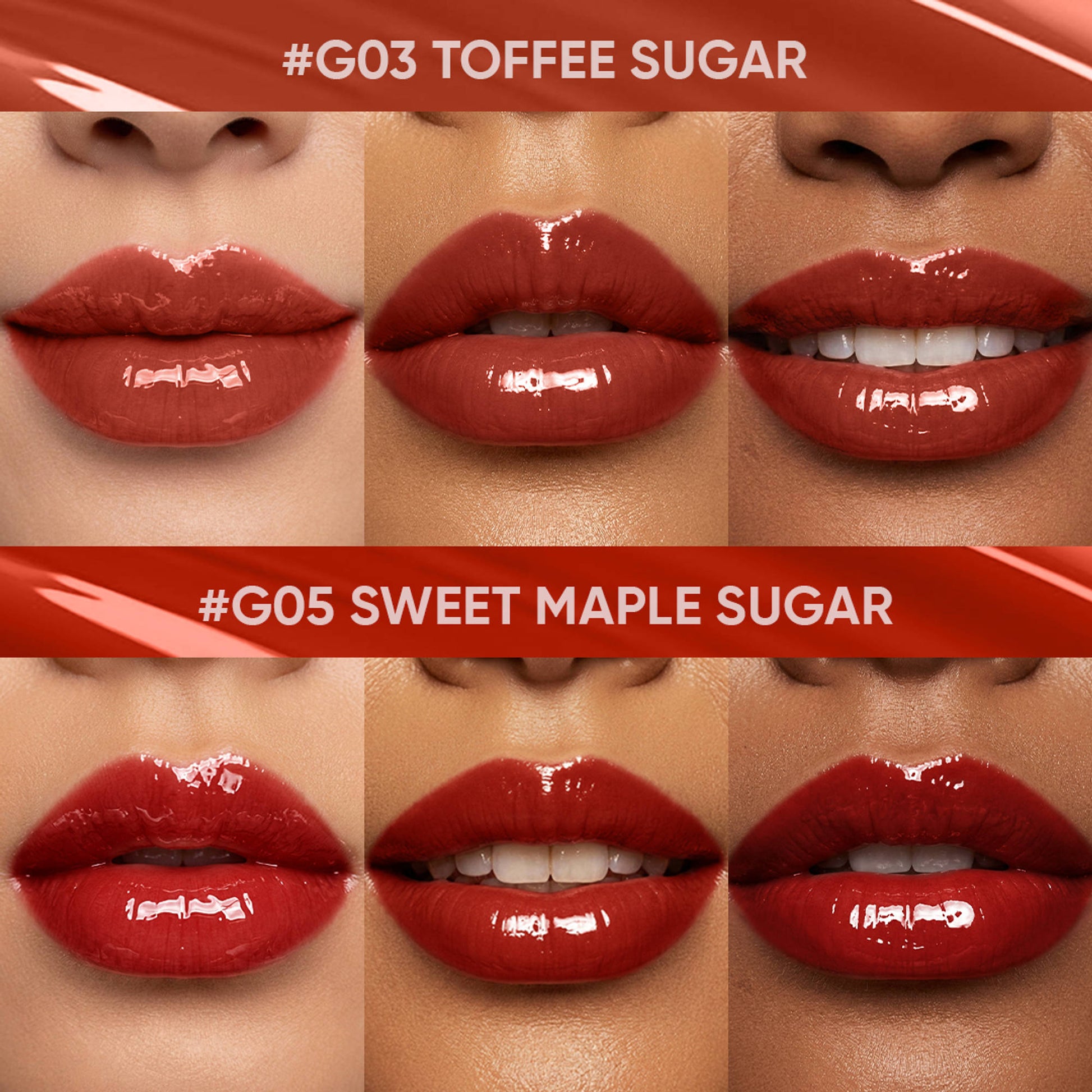 JUDYDOLL Glazed Lip Gloss - G05 Sweet Maple Sugar