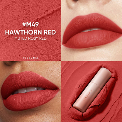 Judydoll Lip Mud - M49 Hawthorn Red