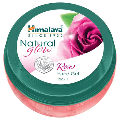 Himalaya Natural Glow Rose Face Gel with Pure Rose Extract for Natural Glowing Skin