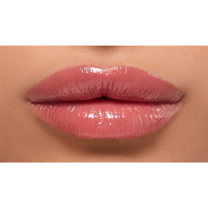 Lancome Lip Idole Butterglow Hydrating Lip Balm in shade Idole Nude, showing a smooth, high-shine lip balm with a neutral nude color.