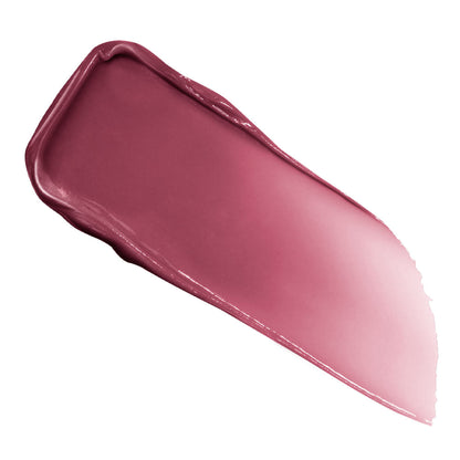 Lancôme Lip Idole Butterglow Hydrating Lip Balm in Mauve Tivation, high-shine balm with a smooth, glossy finish on lips.