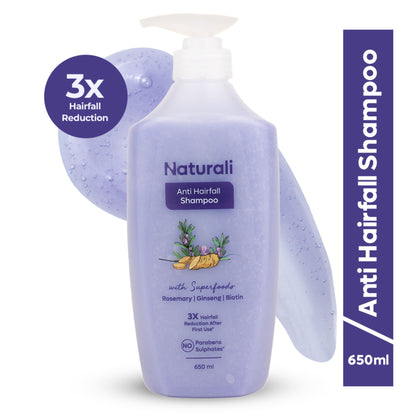 Naturali Anti Hairfall Shampoo With Rosemary