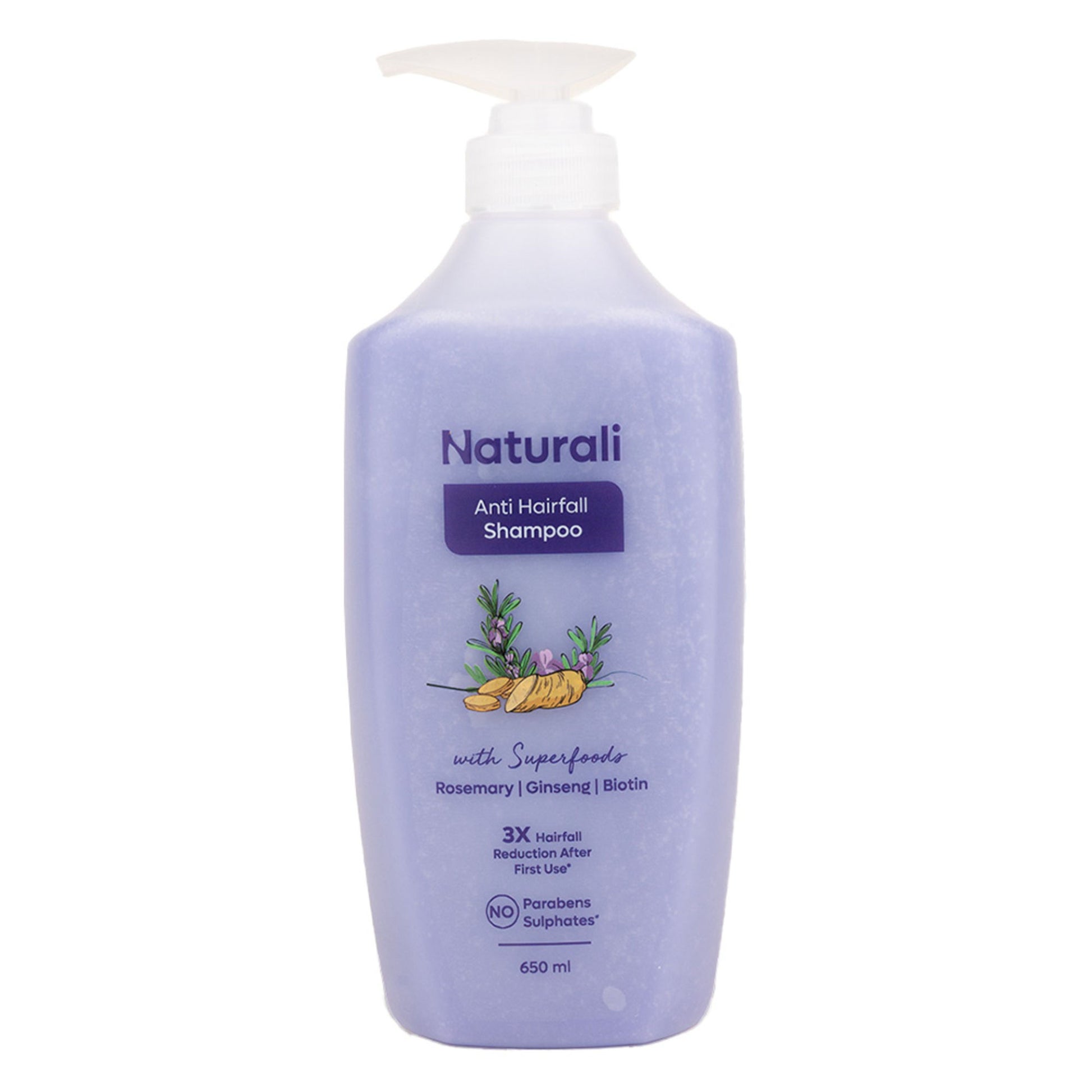 Naturali Anti Hairfall Shampoo With Rosemary